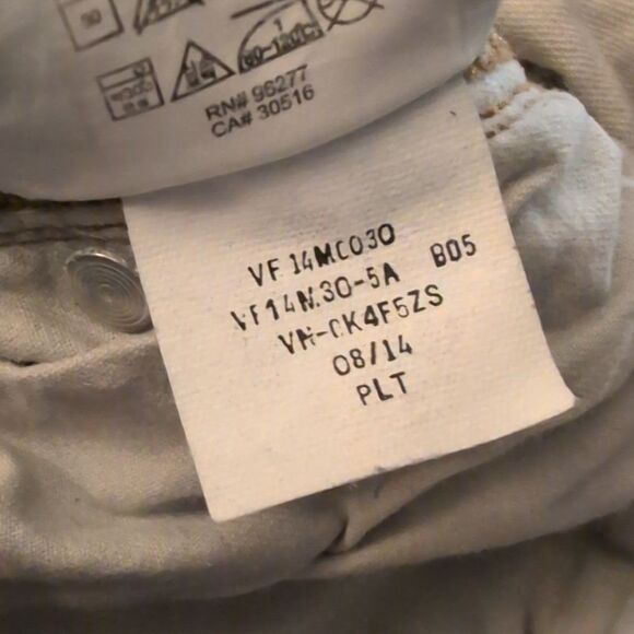 Vans y2k customized dark wash men's denim jeans size 32x32 - Picture 10 of 11